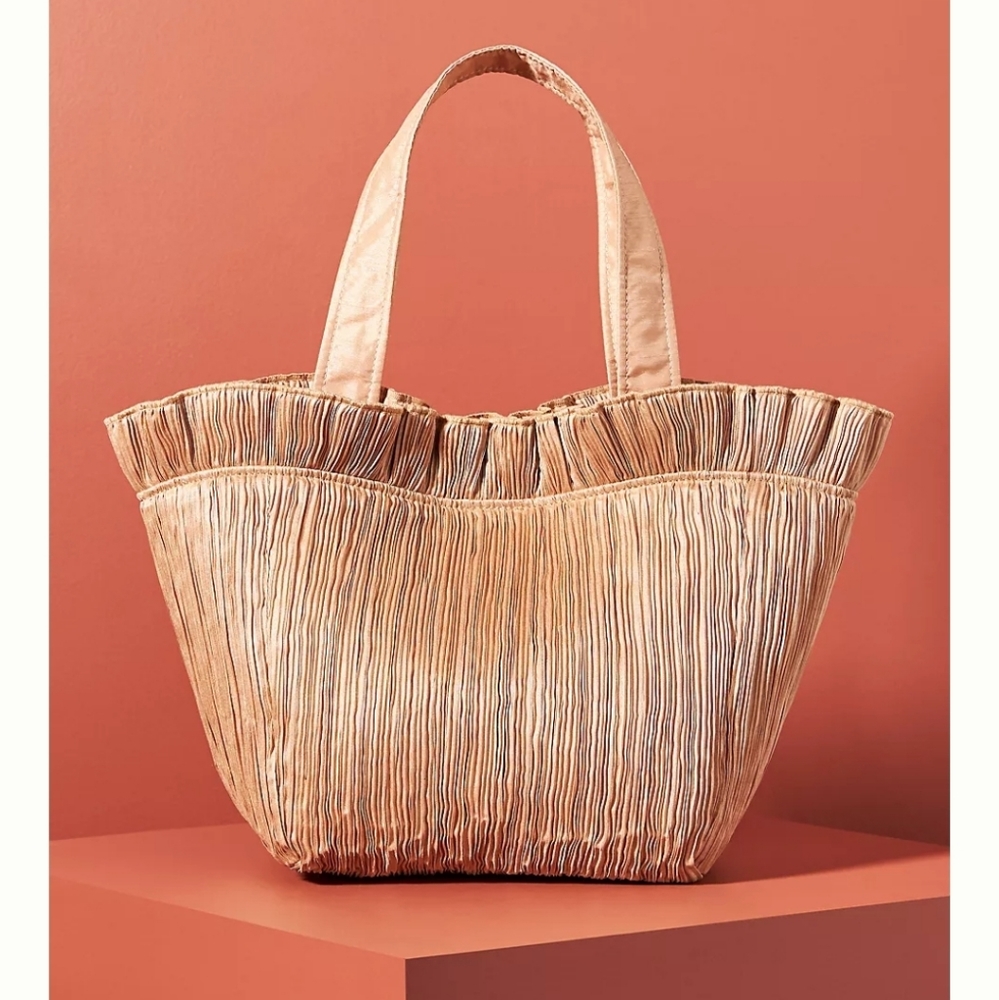 NWT Loeffler Randall for Anthropologie Claire Tote Bag in Rose